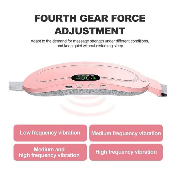 Heating Pad Massage Period Pain Relieve Therapy Menstrual Cramp Electric Belt – View 6