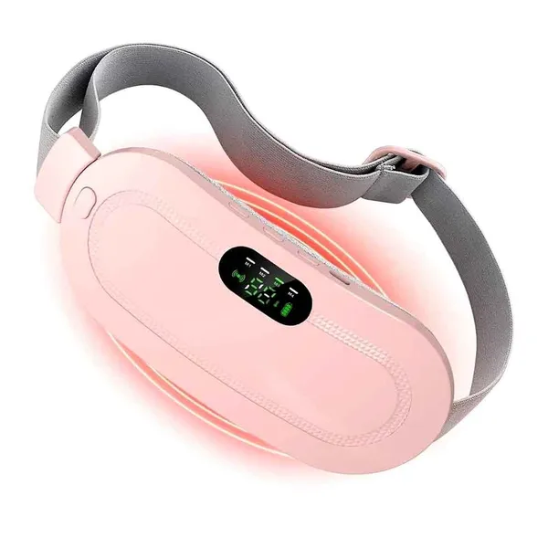 Heating Pad Massage Period Pain Relieve Therapy Menstrual Cramp Electric Belt – View 1