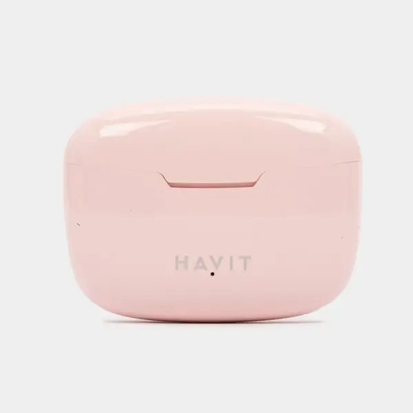 Havit TW967 True Wireless Stereo Earbuds – Color: Pink – View 2