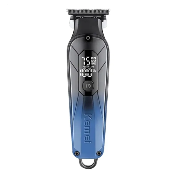 Kemei KM-1741 Rechargeable Beard & Hair Trimmer For Men – Color: Blue – View 2