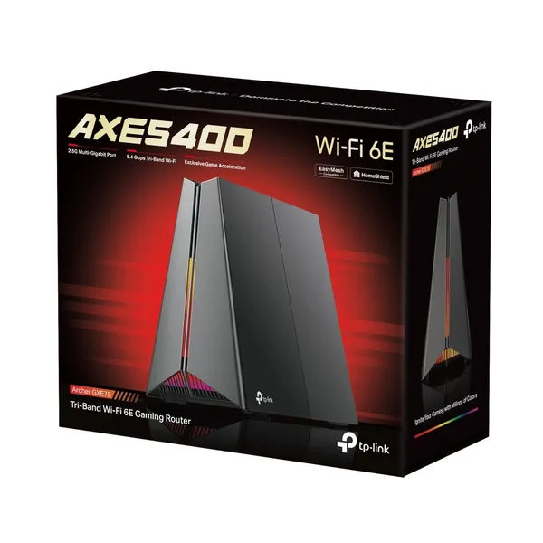 TP-Link Archer GXE75 AXE5400 Tri-Band Wi-Fi 6E Gaming Router – View 5