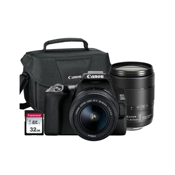 Canon EOS 250D 24.1MP with 18-55mm III KIT Lens WI-FI DSLR Camera – View 2