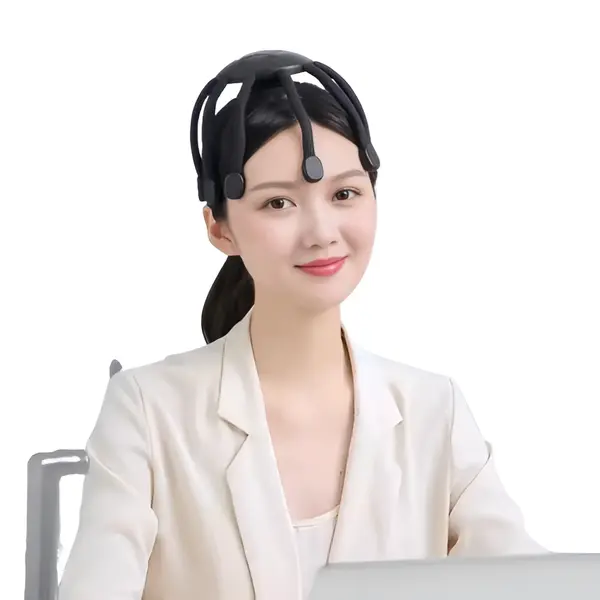 Rechargeable Scalp Therapy Octopus Massager for Head – Color: Black – View 2