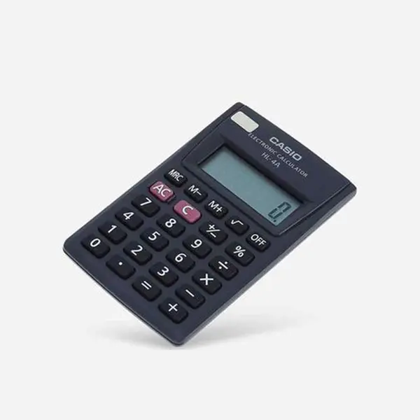Casio HL-4A Portable 8 Digit Basic Calculator – View 2