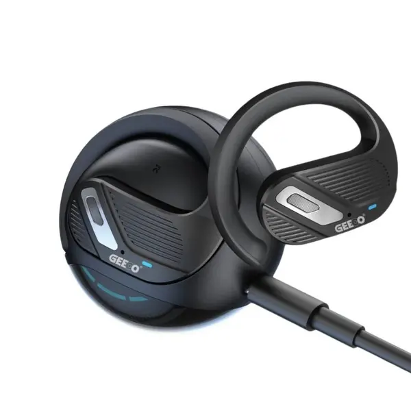 Geeoo T7 Earhook Open-Ear Wireless TWS Earbuds – View 2