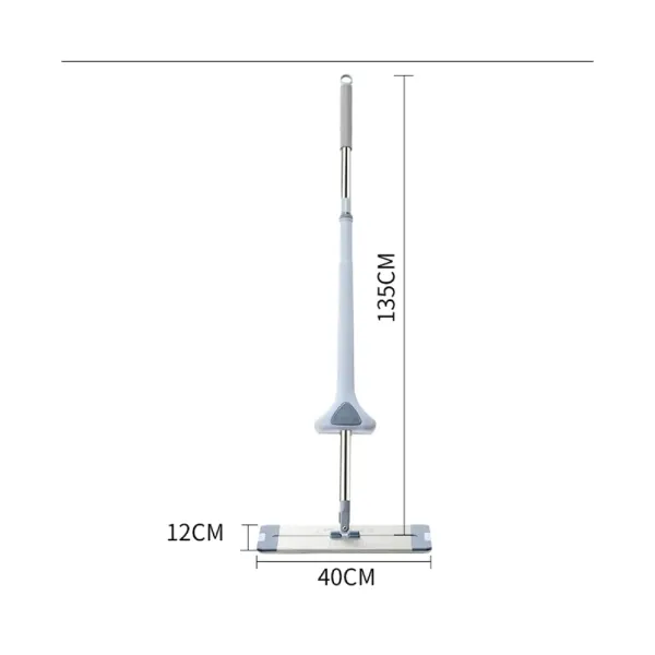 42CM aluminum alloy panel thick rod flat mop – View 2
