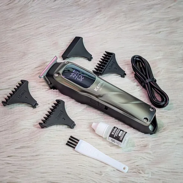 Kemei KM-1360 Professional Hair Clipper Trimmer – Cordless Hair Cutting Machine – View 2