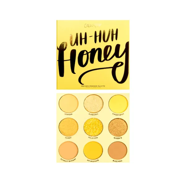 Colourpop 9 Color Pressed Eyeshadow Powder Palette Uh-huh Honey – View 3