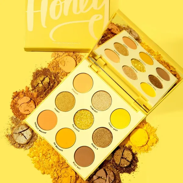 Colourpop 9 Color Pressed Eyeshadow Powder Palette Uh-huh Honey – View 6