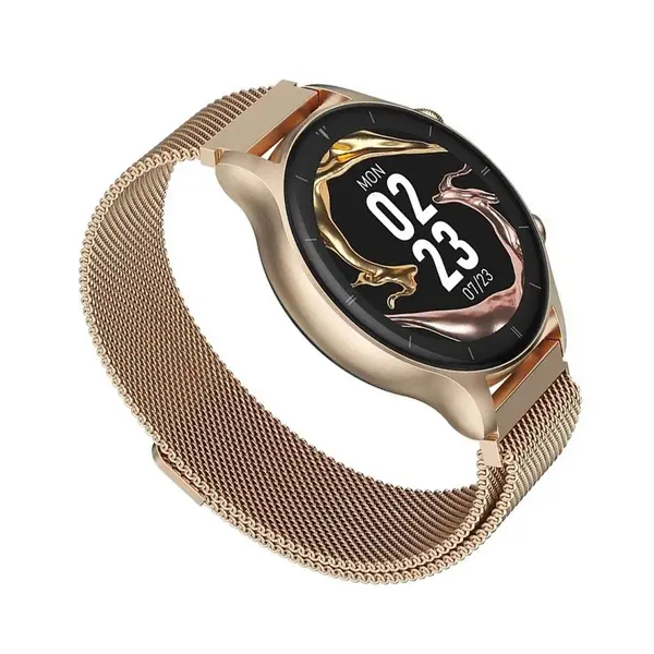 G-Tide R1 Calling Smart watch with SpO2 Classic Gold – View 4