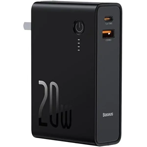 Baseus Power Station 2 10,000 mAh 20 W Power Bank Adapter – View 1