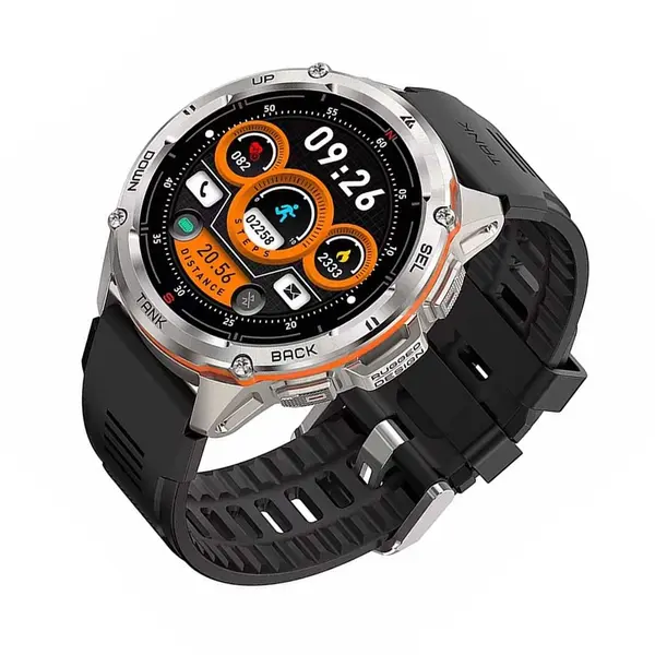 KOSPET TANK T3 Ultra Bluetooth Calling Smartwatch – Color: Silver – View 3
