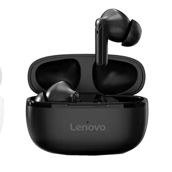 Lenovo HT05 TWS Wireless Bluetooth Earbuds – Color: Black – View 2