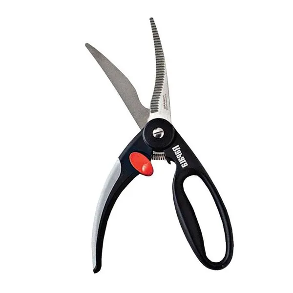 High Quality Fish Cutting Kitchen Scissor Black Vegetable Cutter – View 1