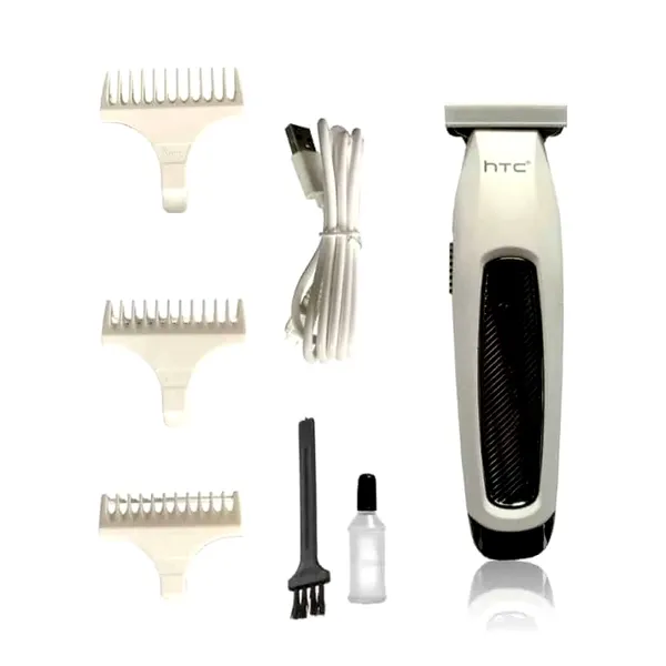 HTC AT-229C Rechargeable Cordless Beard Trimmer for Men – View 2