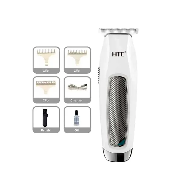 HTC AT-229C Rechargeable Cordless Beard Trimmer for Men – View 1