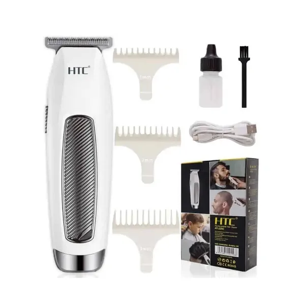 HTC AT-229C Rechargeable Cordless Beard Trimmer for Men – View 4