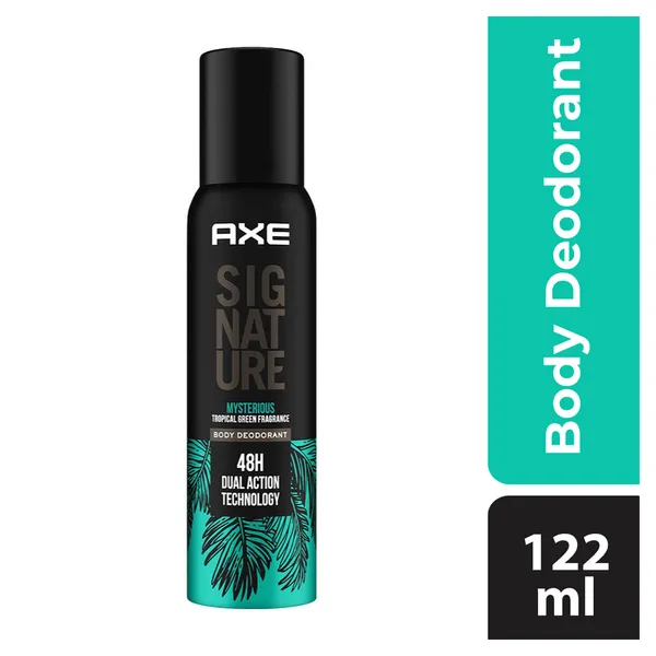 Axe Signature Mysteious Long Lasting No Gas Body Deodorant For Men - 122ml – View 1