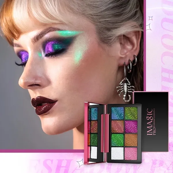IMAGIC Eight-color Chameleon Eye shadow Palette – View 4
