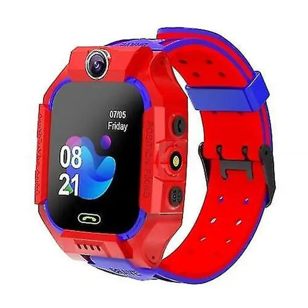 Q19 Children Smartwatch With GPS – Color: Red – View 1