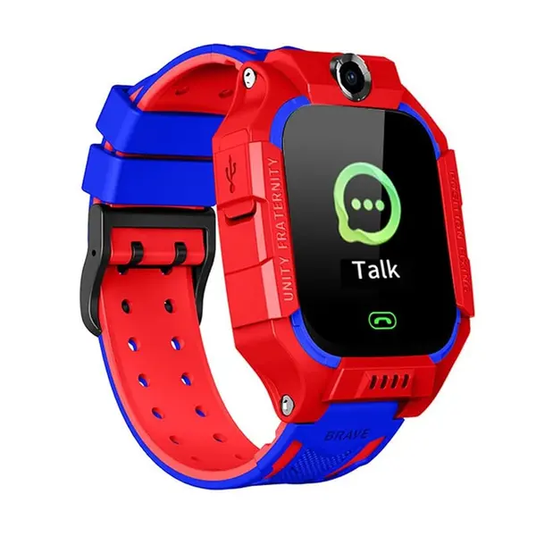 Q19 Children Smartwatch With GPS – Color: Red – View 3