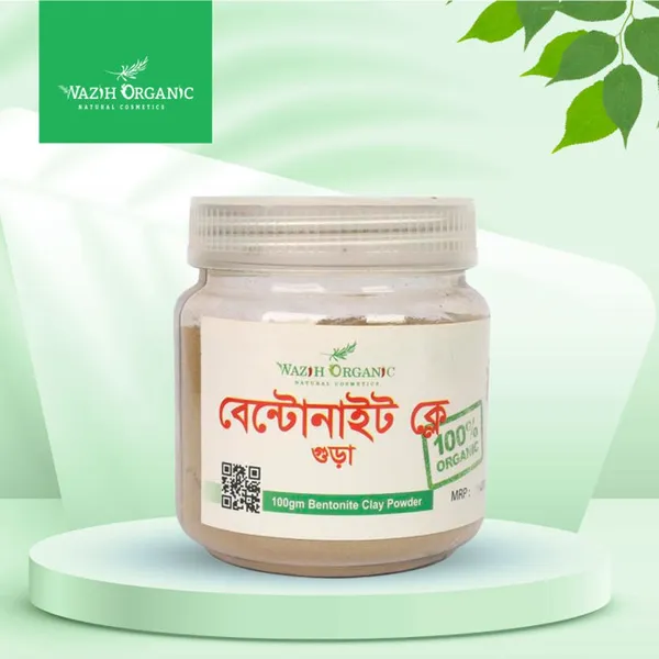 Wazih Organic Bentonite Dull Skin Treatment Clay Powder Face Mask – View 3