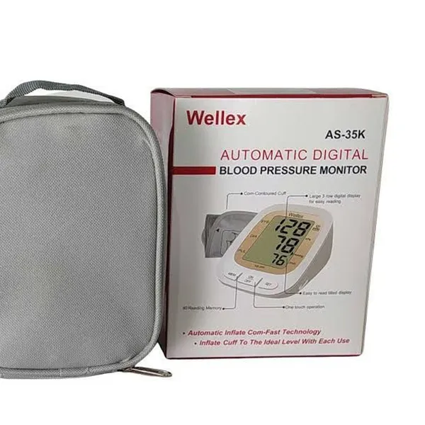 Wellex AS-35K Holder Digital Blood Pressure Monitor – View 3