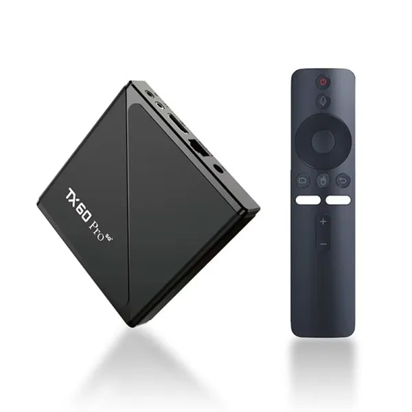 TX 60 Pro 14K ULTRA HD Android Smart TV Box with Voice Remote – View 2