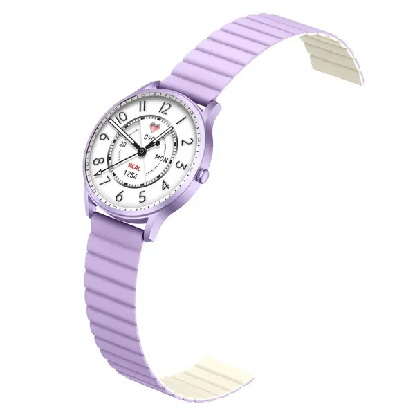 Kieslect Lora Lady Calling Smart Watch – Color: Purple – View 2