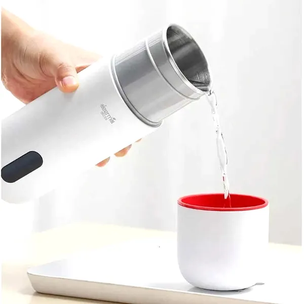 Xiaomi Deerma Stainless Steel Display Smart Touch Thermos Cup Electric Flask 350ML – View 4