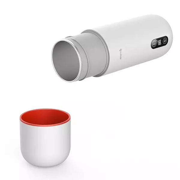 Xiaomi Deerma Stainless Steel Display Smart Touch Thermos Cup Electric Flask 350ML – View 2