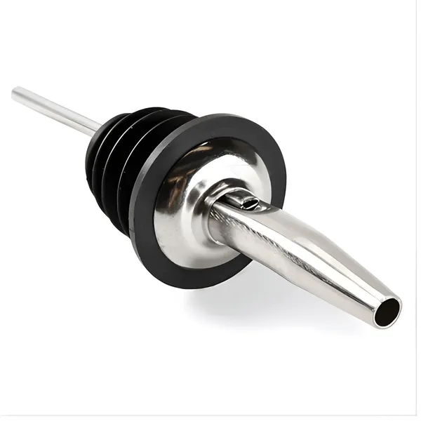 Stainless Steel Bottle Pourer No Spill Liquid Dispenser  – View 2