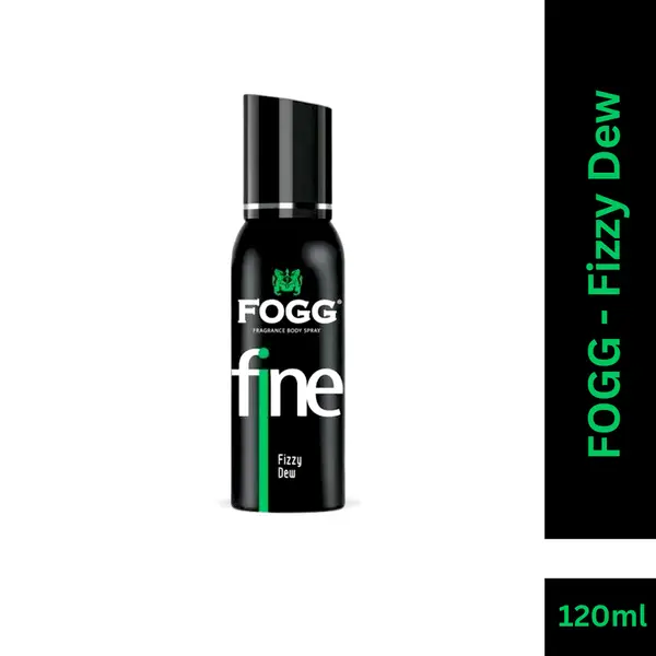 Fogg Fine Fizzy Dew Men &  Women Body Spray Perfume 120ml – View 2