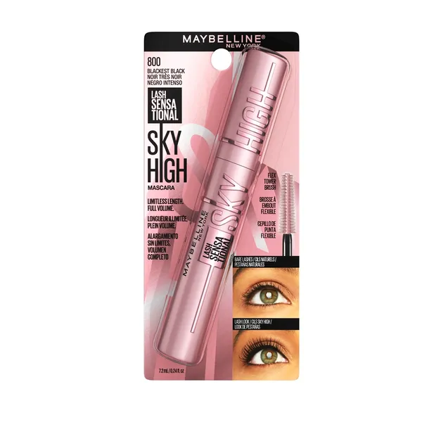 Maybelline New York Sky High Washable Mascara Makeup – View 4