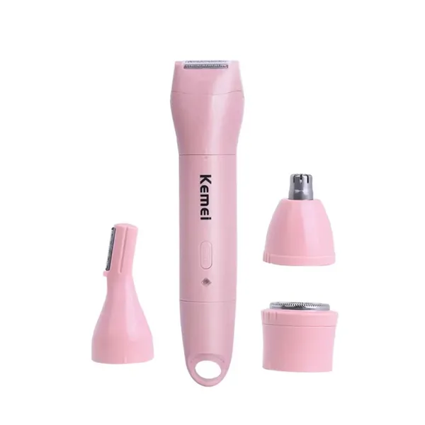 Kemei KM-1916 Rechargeable 4 in 1 lady Trimmer and Shaver – View 1
