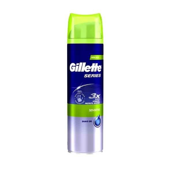 Gillette Series Sensitive Skin Pre Shaving Gel – Quantity: 200 g – View 1