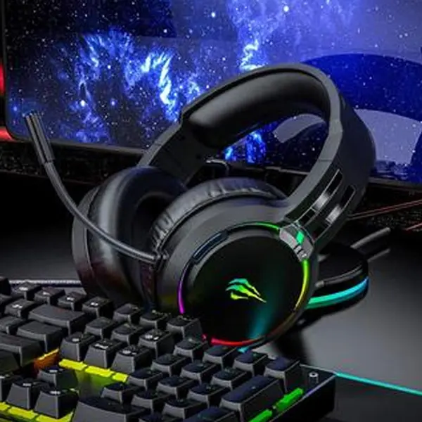 Havit H2010d-Pro RGB Wired Gaming Headphone – View 3