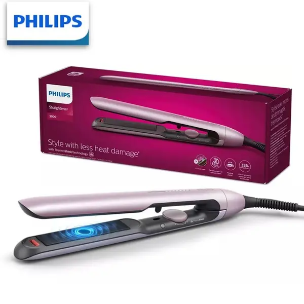 Philips BHS530/00 Series-5000 ThermoShield Premium Hair Straightener – View 3