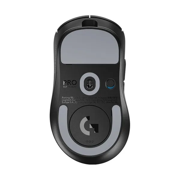 Logitech PRO X SUPERLIGHT 2 DEX LIGHTSPEED Wireless Gaming Mouse – Color: Black – View 6