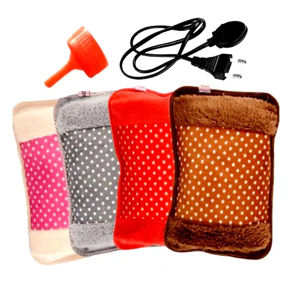 Electric Hot Water Bag Instant Warmth & Pain Relief Multicolor – View 2