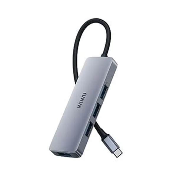 WiWU Alpha A440 Pro 4-in-1 USB Type-C Hub – View 1