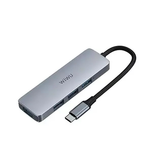 WiWU Alpha A440 Pro 4-in-1 USB Type-C Hub – View 2