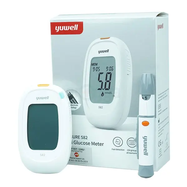 Yuwell AccuSure 582 Digital Blood Glucose Monitor – View 4
