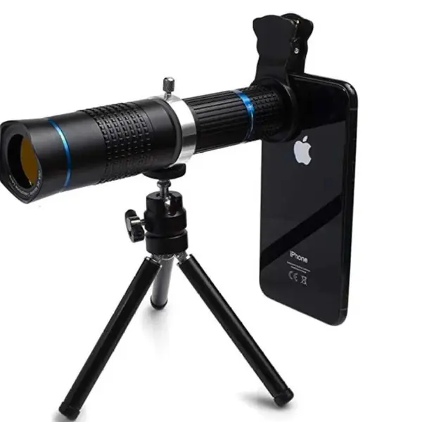 ACONNECT Z 26X HD Optical Zoom Mobile Telescope Lens kit for All Mobile Camera Mobile Phone Lens – View 2