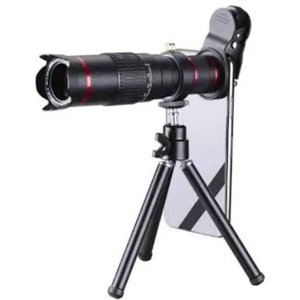 ACONNECT Z 26X HD Optical Zoom Mobile Telescope Lens kit for All Mobile Camera Mobile Phone Lens – View 1