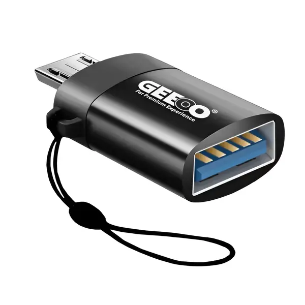 GEEOO GB5 Type-C to USB 3.0 Fast Data & Charging OTG Adapter – View 1