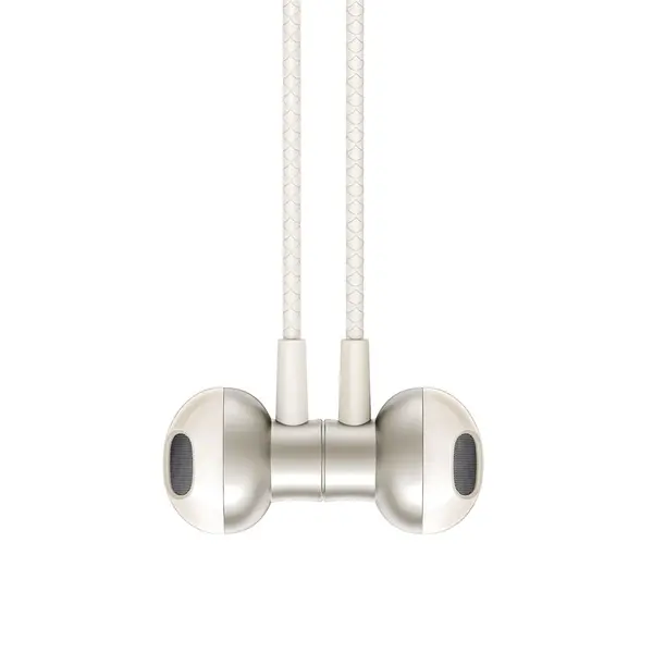 Joyroom JR-D8 Wireless Neckband Headphones – Color: White – View 4