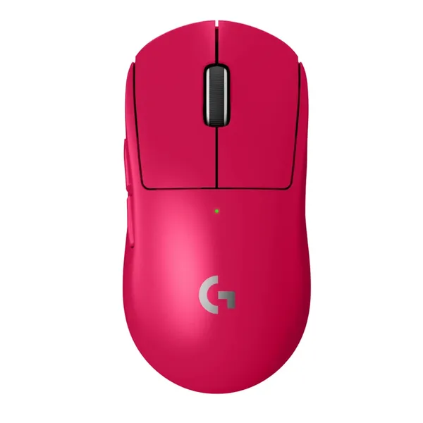 Logitech PRO 2 LIGHTSPEED Wireless Gaming Mouse – Color: Red – View 1