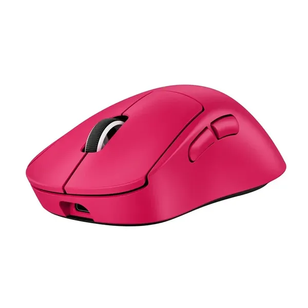 Logitech PRO 2 LIGHTSPEED Wireless Gaming Mouse – Color: Red – View 3