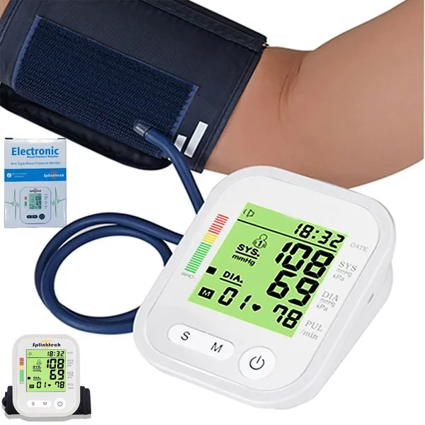 Electronic RAK283 Portable LCD Digital Blood Pressure Monitor – View 2